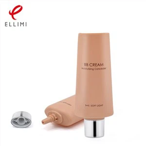 Tubo de embalaje cosmético plano